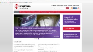 IF Metalls hemsida